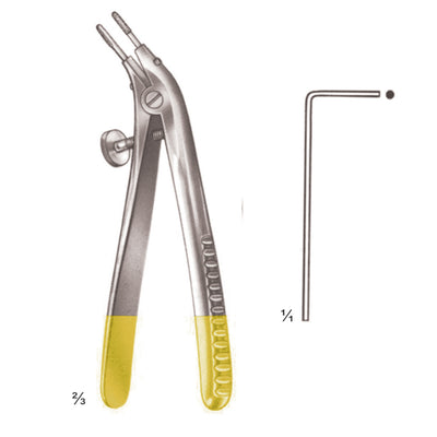 Technic Pliers Allan Key, Only, For Unscrewing The Diamond Inserts (W-051-02) by Dr. Frigz