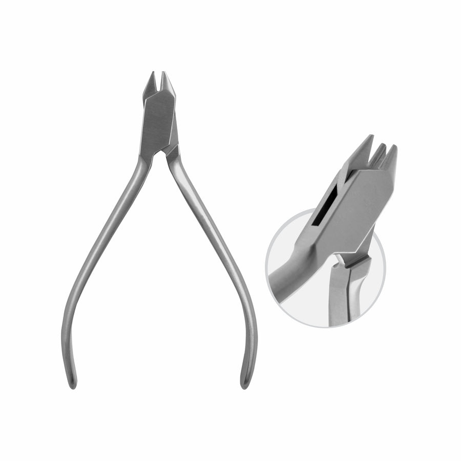 Aderer 3-Prong Pliers Mini, Length: 12.5 Cm, Max Wire Thickness: Dia 0.7 mm , Hard  (W-058-12) by Dr. Frigz