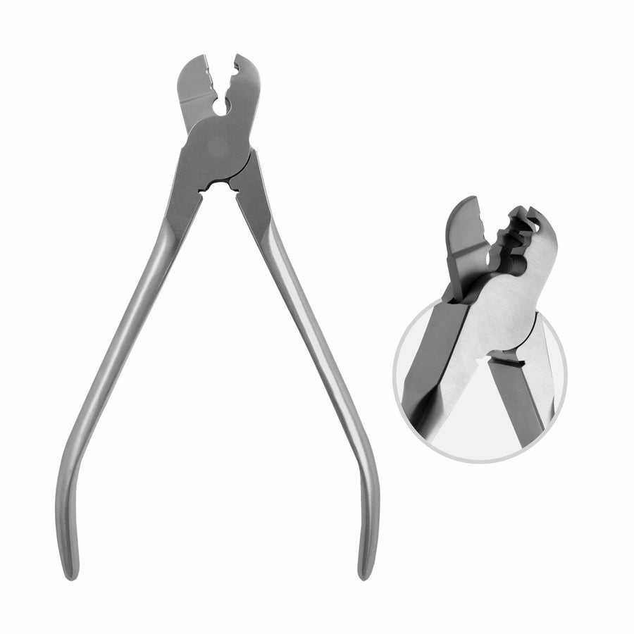 Arch Forming Pliers, For Bending The Outer Bows Of A Facebow, Wire Thickness: Dia 1.8 mm ,17.5 cm  (W-063-17) by Dr. Frigz