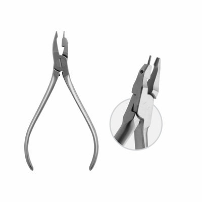 Tweed Loop Forming Pliers With Individually Replaceable Hard Metal Tip, Wire Thickness: Dia 0.5 mm , Hard , 12.5 cm  (W-073-12)