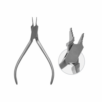 Nance Loop Bending Pliers Sterilizable, Wire Thickness: Dia 0.7 mm , Hard,12cm  (W-084-12) by Dr. Frigz