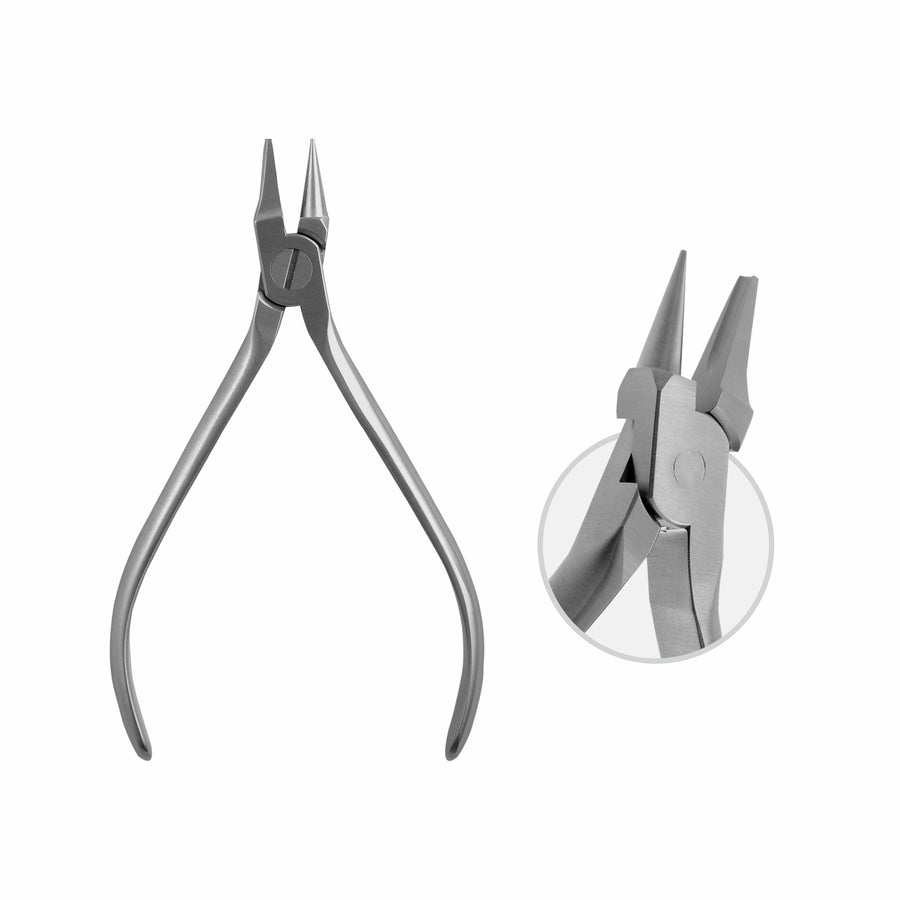 Loop Forming Pliers Extra-Mini Sterilizable, Wire Thickness: Dia 0.5 mm , Hard , 12.5 cm  (W-085-12) by Dr. Frigz