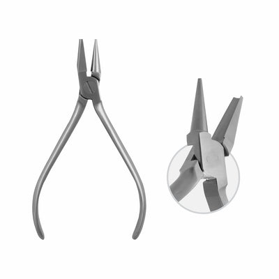 Loop Forming Pliers Medium, Wire Thickness: Dia 0.7 mm , Hard , 13 cm  (W-087-13)