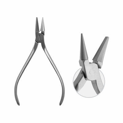 Loop Forming Pliers Mini Sterilizable, Wire Thickness: Dia 0.5 mm , Hard , 13 cm  (W-088-13) by Dr. Frigz