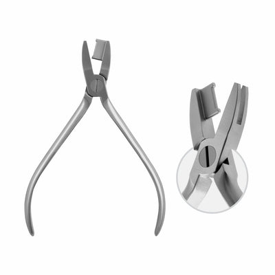 Ligature Forming Pliers For Forming Ligatures , Max, Wire Thickness: Dia 0.3 mm , Soft , 13 cm  (W-110-13) by Dr. Frigz