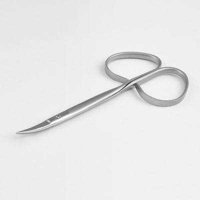 Micro Scissors Curved 10.5cm With Open Ring (Wr-816) by Dr. Frigz