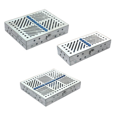 Instruments Cassettes 5 Piece Instruments Tray, Elongated Holes 180 X 80 X 35 mm (Y-019-01)
