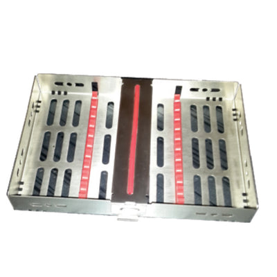 Instruments Cassettes 10 Piece Instruments Tray, Straightip Lock 180 X 130 X 25 mm (Y-027-02)